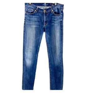 7 for All Mankind Slim Cigarette Jeans size 32